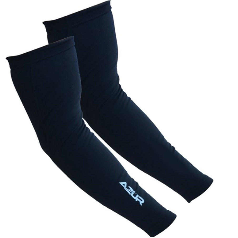 Discover Azur Arm Warmers with Italian Thermolite Fleece & Reflective