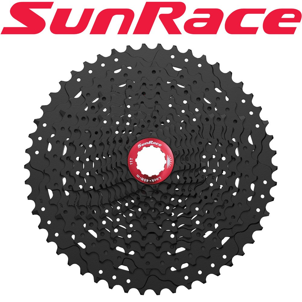 Cassette VTT SUNRACE 12v CS-MZ90 Argent Cassette VTT SUNRACE 12v CS-MZ90 Argent