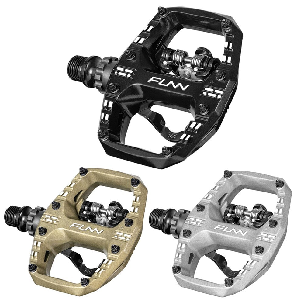 flat pedal mit spd Buy FUNN Clast Single Side SPD Pedal