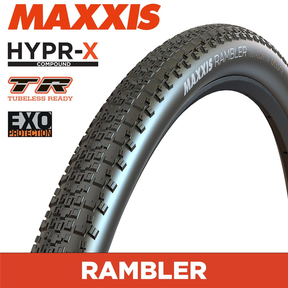 maxxis gravel bike tires New MAXXIS Rambler HYPR-X Gravel Tyre