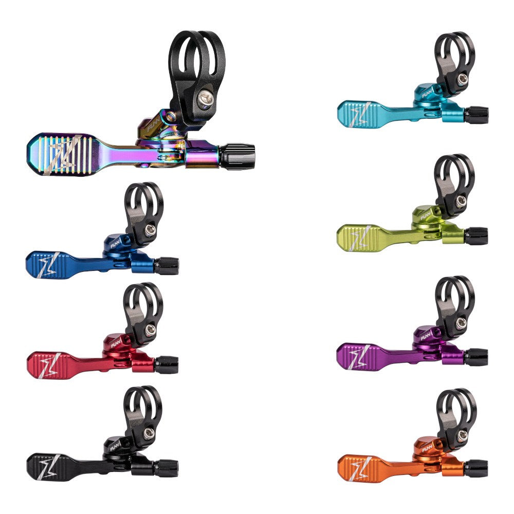 Funn UpDown Mountainbike Dropper Remote - CNC-gefreesde 4-weg hendelkit