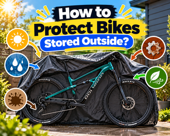 How to Protect Bikes Stored Outside?