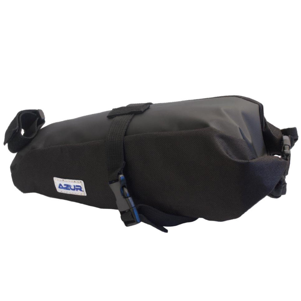 Azur Waterproof Saddle Bag Black
