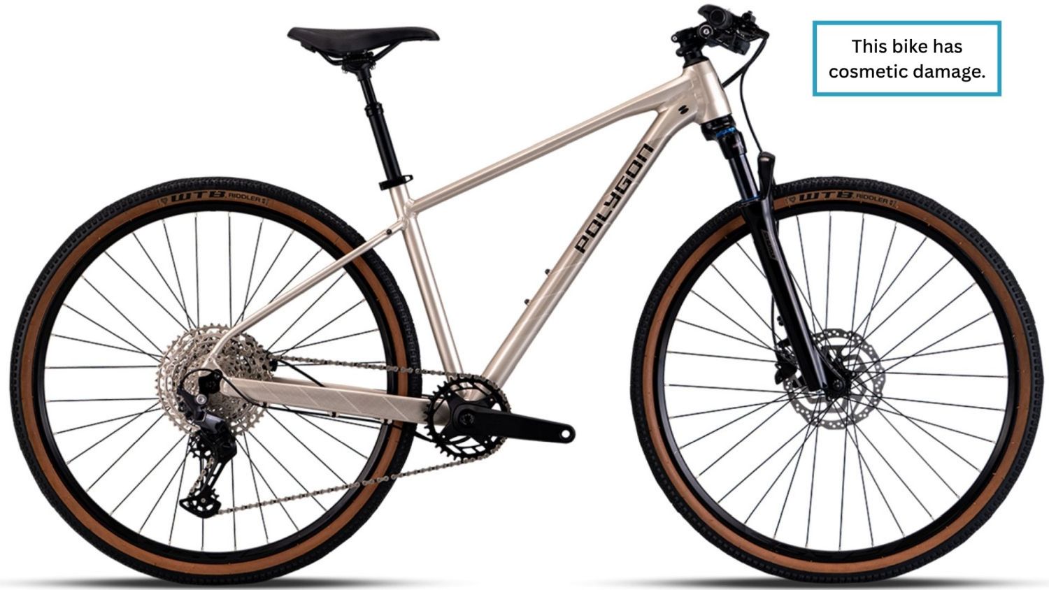 Ex Demo - Polygon Heist 7 - Hybrid Bike [NEW] M2