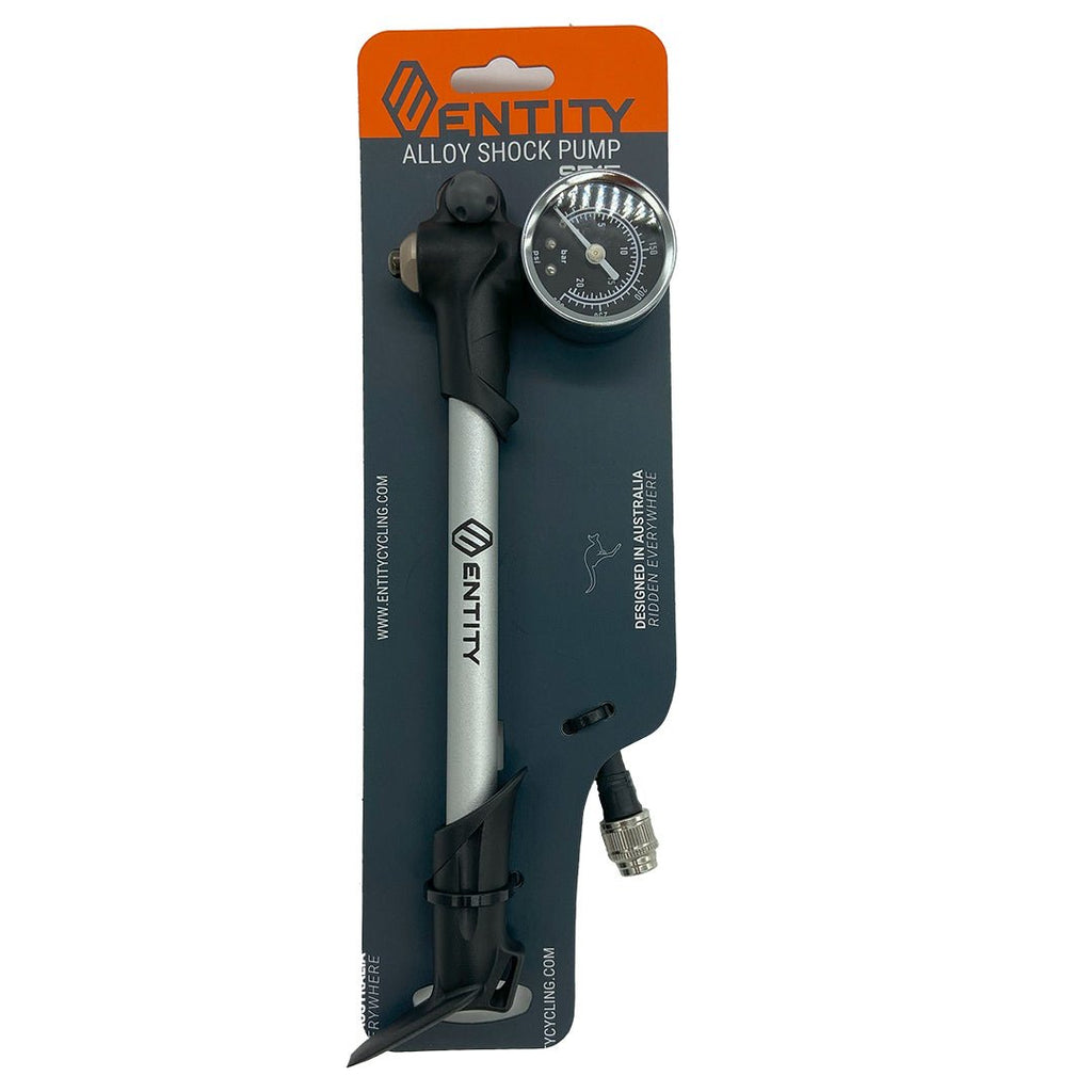 Entity SP15 Bicycle Shock Pump with Gauge BikesOnline AU