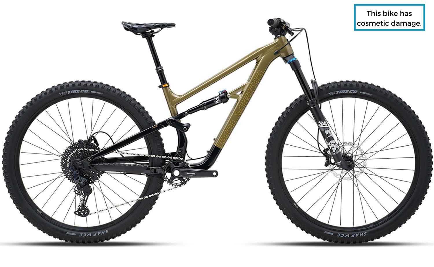 Ex Demo - Polygon Siskiu T8 - Mountain Bike [Black/Gold] L2