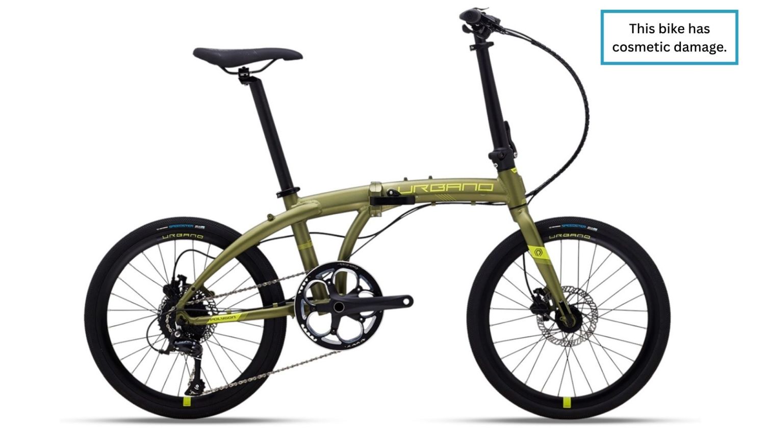 Ex Demo - Polygon Urbano 5 - Folding Bike KHA2