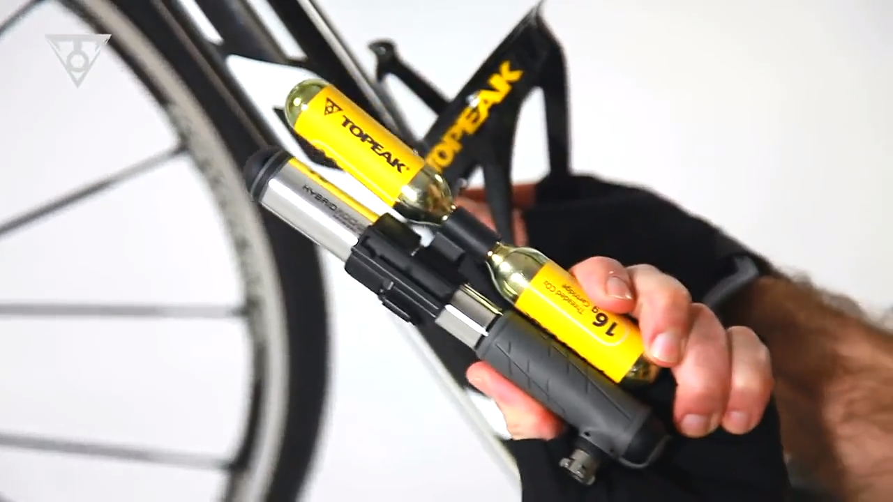 Topeak HybridRocket HP Mini Pump and Co2 Inflator BikesOnline AU